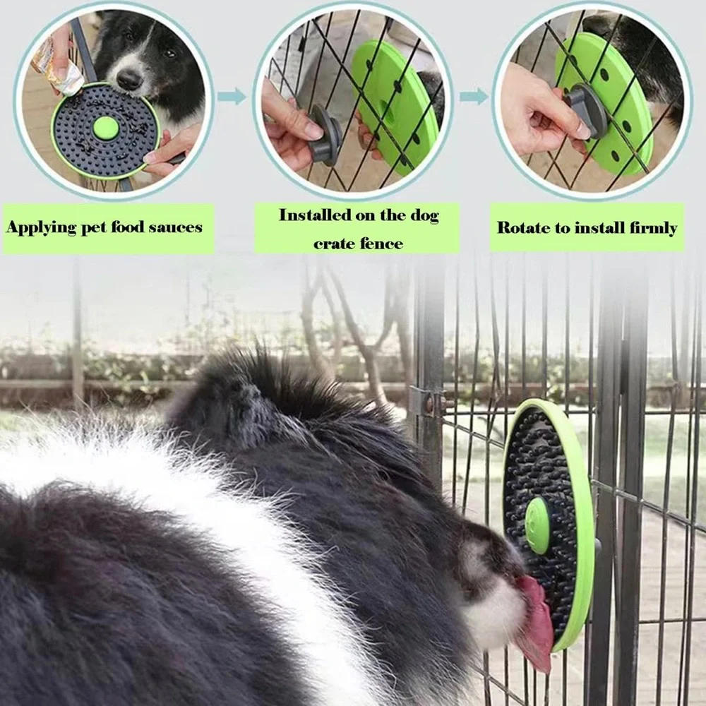 UNBRANDED Lick Mat for Dog Crate Training Aid/Toy